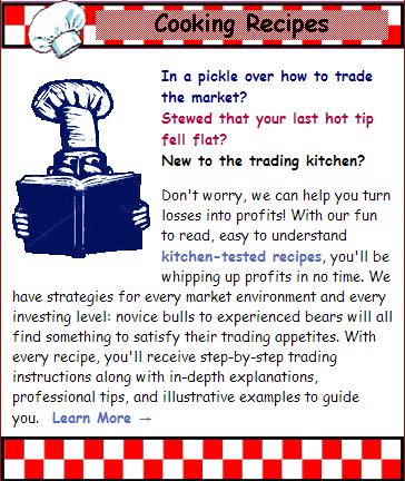 Stock Market Cook Book