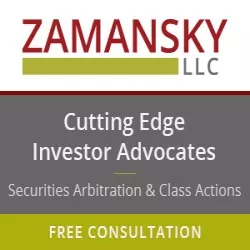 Securities Fraud Attorney | Have You Lost Money Investing? | Zamansky LLC Can Help