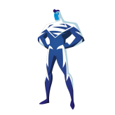 Blue  Superman 